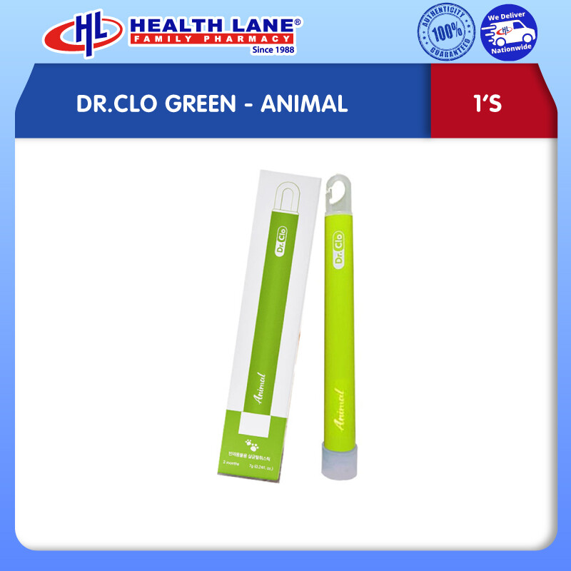 DR.CLO GREEN- ANIMAL (1'S)